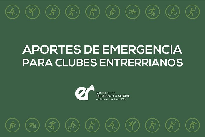 La provincia entregó aportes de emergencia a los clubes de barrio