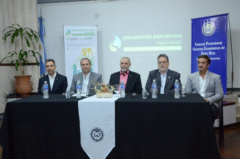 Concordia será sede del Encuentro Deportivo para Profesionales de Ciencias Económicas