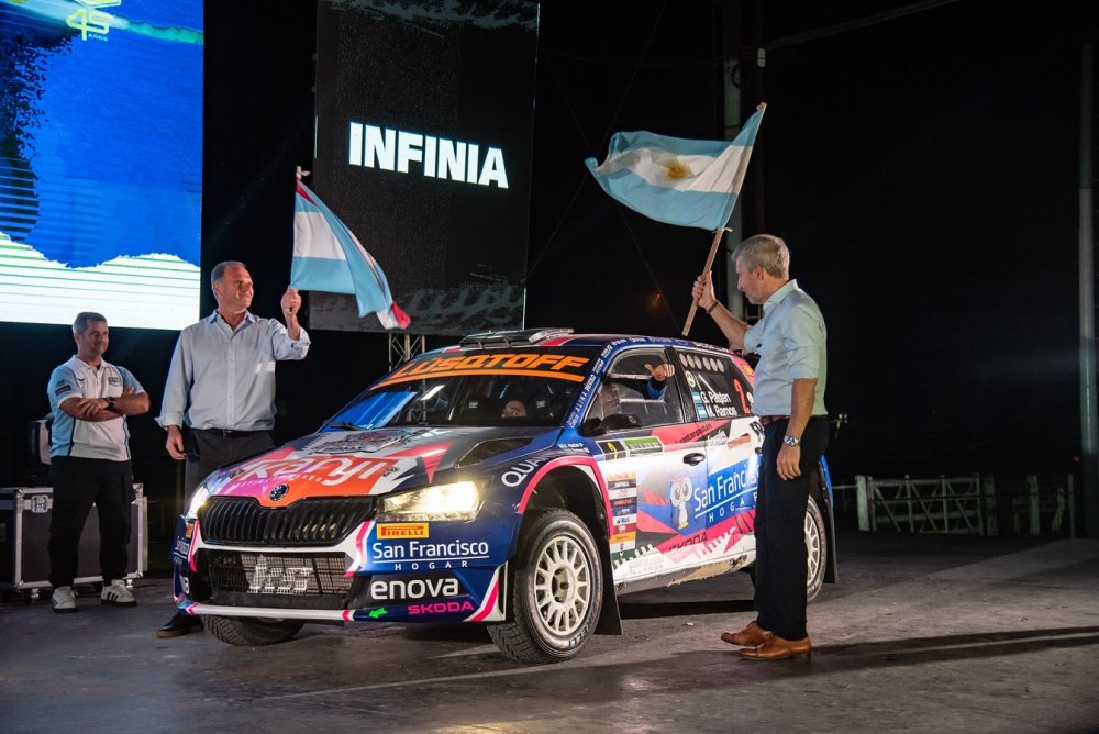 El gobernador participó de la apertura y largada simbólica del Rally Argentino en Diamante
