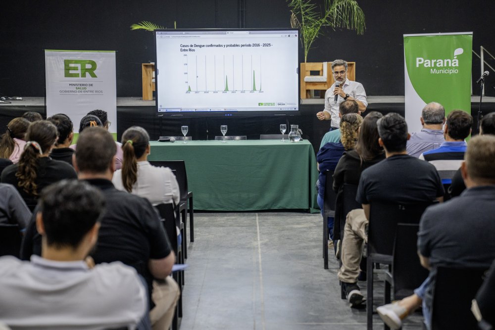Entre Ríos relanzó la campaña Misión Dengue con una capacitación para municipios