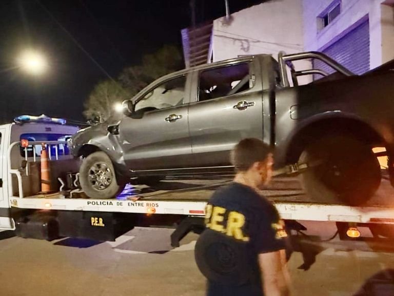 Secuestran camioneta con motor y chasis con numeración irregular.