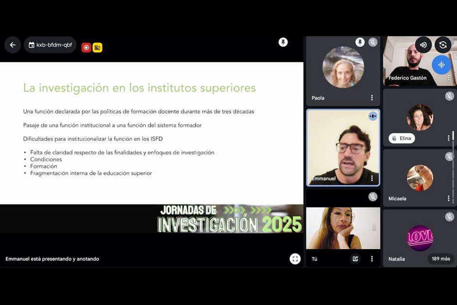 El CGE dio inicio a las Jornadas de Investigación en Educación Superior