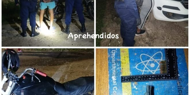 Secuestran arma y detienen a una pareja tras persecución en La Bianca