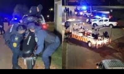 Operativo de contrrol en zona verde y costanera. Fueron retenidos más de diez vehículos.