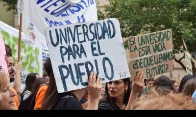 Se inició un paro universitario de 72 horas en todo el país