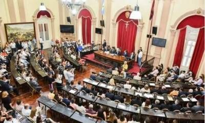 Acto de proclamación de legisladores nacionales electos por Entre Ríos.
