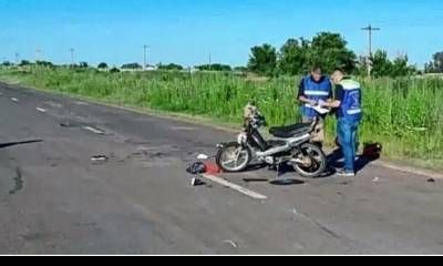 Tragedia en la Ruta 18: falleció la bebé de 9 meses que había caído de una moto.