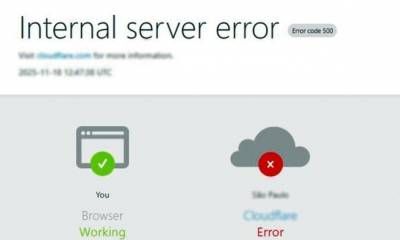 Caída de servidor global afecta sitios web, aplicaciones, redes sociales y videojuegos