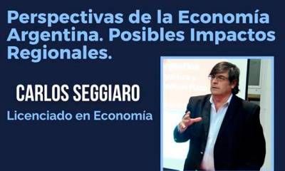 “Perspectivas de la Economía Argentina. Posibles Impactos Regionales”.  El licenciado en economía Carlos Seggiaro disertará en Concordia.