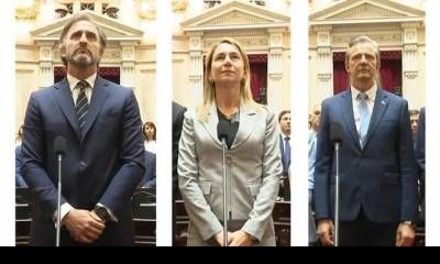 Juraron los tres senadores entrerrianos en el Congreso de la Nación