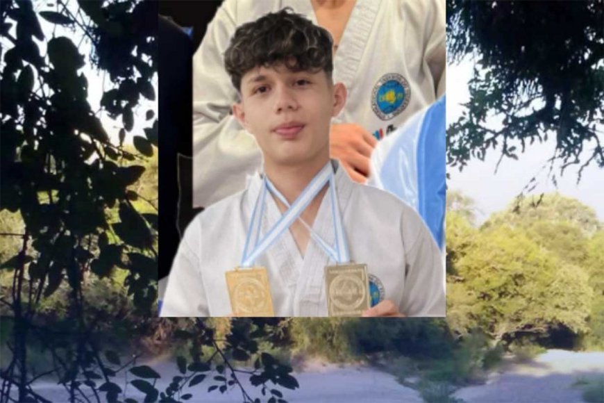 Joven Deportista que el lunes pasado recibió Premio San Antonio de Padua, murió ahogado en la Cascadita de Dri.