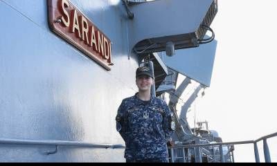 Joven concordiente en la Armada Argentina