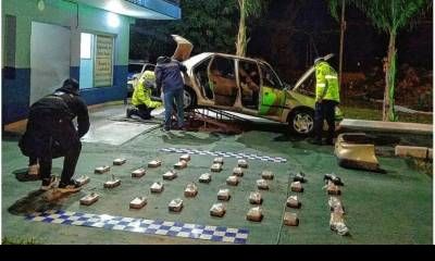 Condenaron a remisero misionero que fue detenido en Entre Ríos con 74 kilos de marihuana