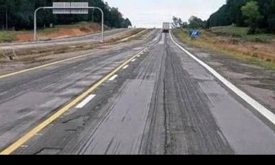 Vialidad sigue multando a Caminos del Río Uruguay: detectó más de 80 baches en la ruta 14