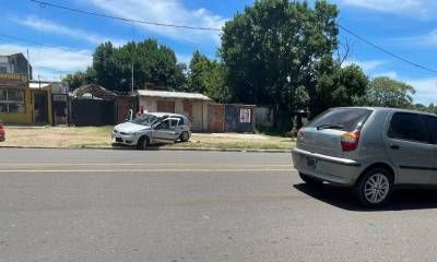 Accidente entre dos vehículos, donde un hombre fue trasladado al Masvernat  