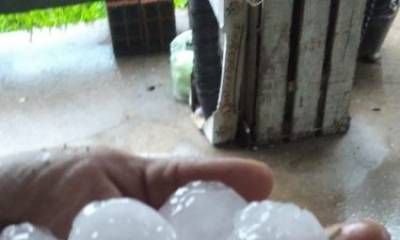 Fuerte caída de piedras afectó a La Criolla y Colonia Ayuí.