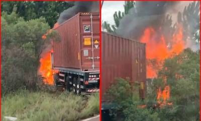 Un hombre falleció tras choque frontal entre un auto y un camión en la RN 14
