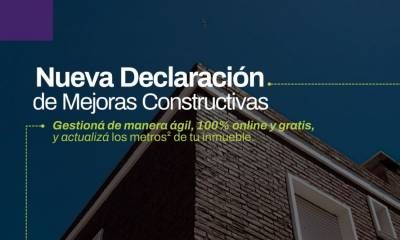 ATER habilitó un sistema que facilita la declaración de mejoras inmobiliarias