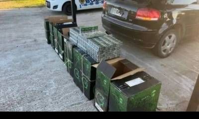 Incautaron millonaria carga de cigarrillos ingresados ilegalmente a Entre Ríos