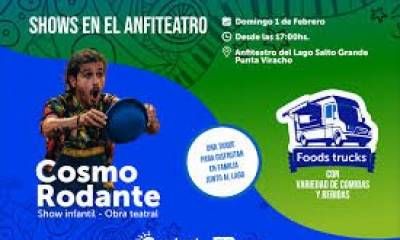 El anfiteatro del Salto Grande será escenario de una propuesta recreativa para toda la familia.
