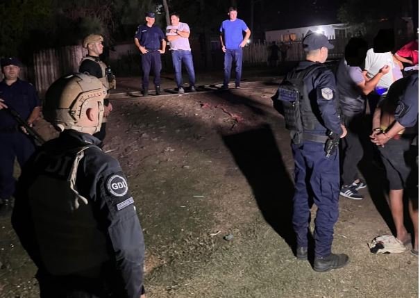 Operativo de saturación en movimiento: Secuestro de estupefacientes