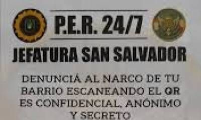 Implementaron códigos QR para denunciar venta de drogas en forma anónima.