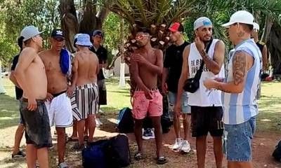 Quedaron varados en Corrientes cosecheros concordienses que viajaban a trabajar a Brasil.