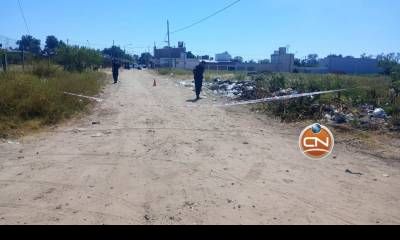 Hallazgo de restos humanos en un basural de calles Ituarte y Gendarmería Nacional.
