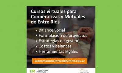 El gobierno provincial impulsa un ciclo de cursos virtuales para cooperativas y mutuales
