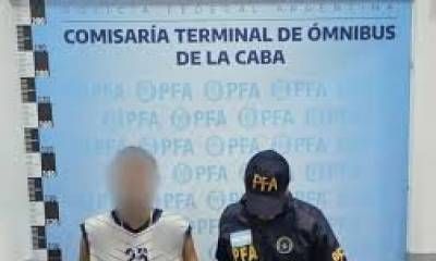 Detuvieron en la Terminal de Retiro a un prófugo buscado por la Justicia de Concordia.