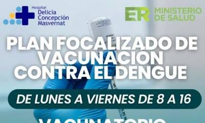 Se amplía el rango etario en el plan focalizado de vacunación contra el dengue