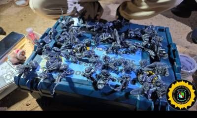 Se detuvo un hombre con 50 bolsas de estupefacientes.