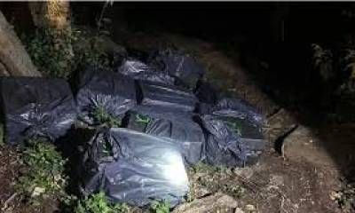 Fueron detenidos cuando querían pasar mercadería de contrabando desde Concordia.