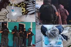 Allanamientos positivos en barrio Capricornio: secuestran droga y detienen a cinco personas.