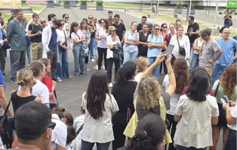 Profesionales de la Salud autoconvocados se movilizaron en Paraná