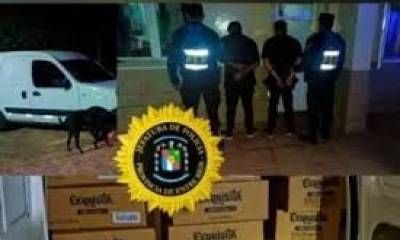 Violento robo a transportista desencadenó una persecución de 20 Km hasta atrapar a los asaltantes.