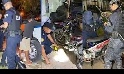 Amplio despliegue policial en más de diez barrios de la ciudad.