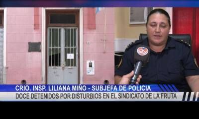 Detenidos tras un nuevo intento de toma en el Sindicato de la Fruta.