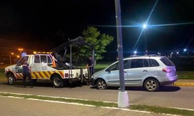 Alcohol al volante: chocó en costanera de Concordia y fue detenido por intentar agredir a las autoridades.