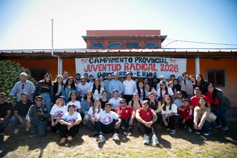 Concordia fue sede del Campamento Provincial de la Juventud Radical