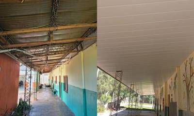 Se reparan sectores de sanitarios y cocina en escuela de Estación Yuquerí