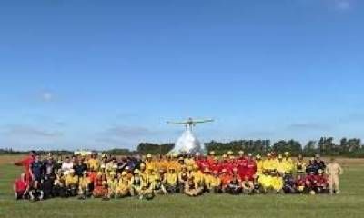 Entre Ríos fortalece la respuesta ante incendios forestales con capacitación en combate aéreo.