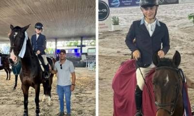 Una delegación de binomios del Club Hípico Concordia se destacaron en el Concurso Hípico Confraternidad Latinoamericana.