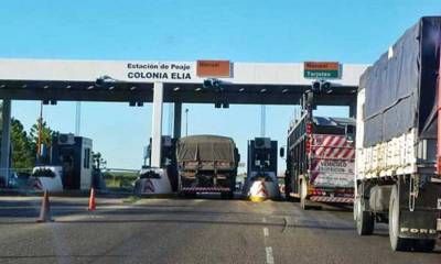 Hoy aumentan los peajes en las rutas 12 y 14.