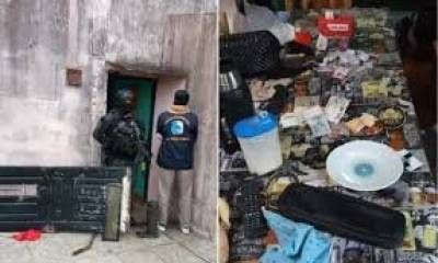 Allanamiento positivo: secuestran cocaína y detienen a dos personas.