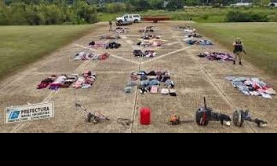 Prefectura Concordia desarticuló intento de contrabando y secuestró mercadería millonaria.