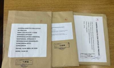 Tres oferentes se presentaron para intervenciones edilicias en escuela de Concordia