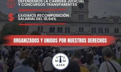 Trabajadores judiciales apuntan el reclamo salarial al Ministro de Economía