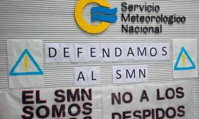 El Servicio Meteorológico hará un paro nacional este jueves