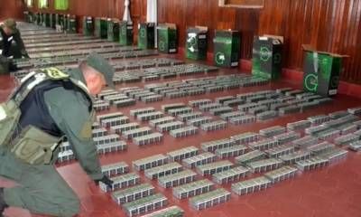 Decomisaron un cargamento de contrabando de cigarrillos y neumáticos valuado en más de $400 millones